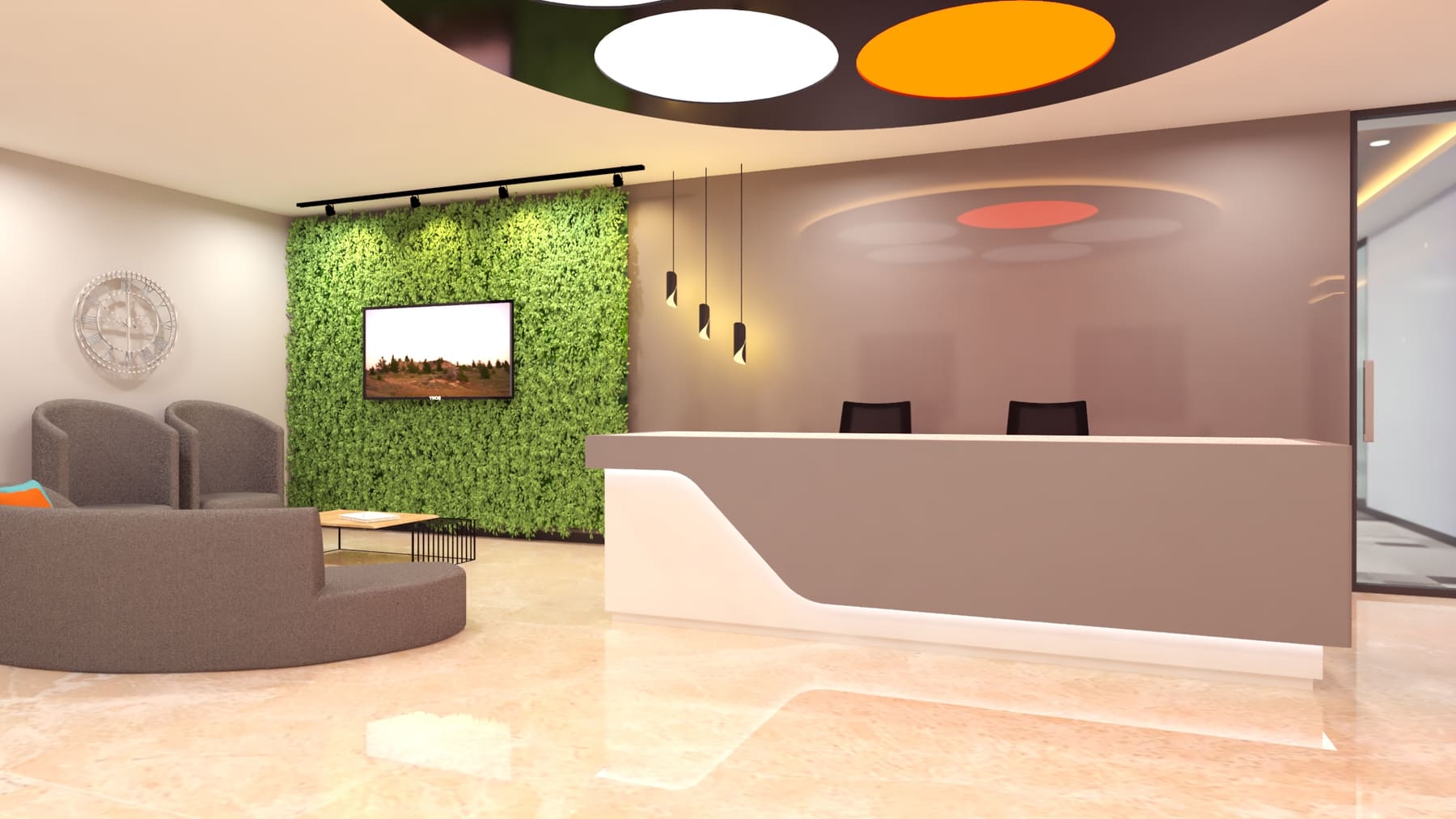 RECEPTION VIEW 1