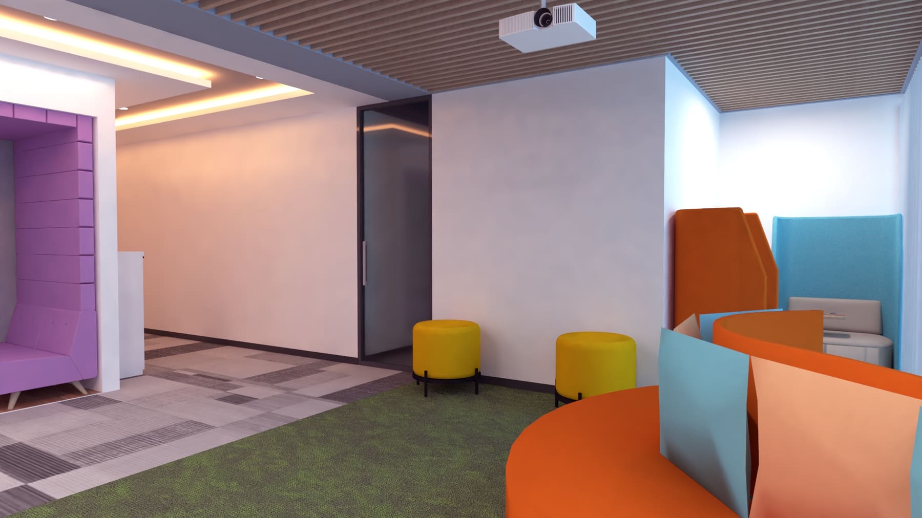 COLLABRATIVE AREA VIEW 2